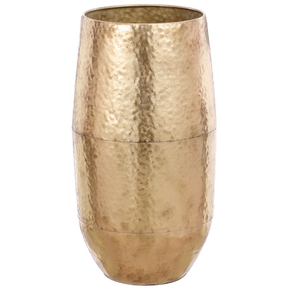 32"METAL PLANTER GO/AT