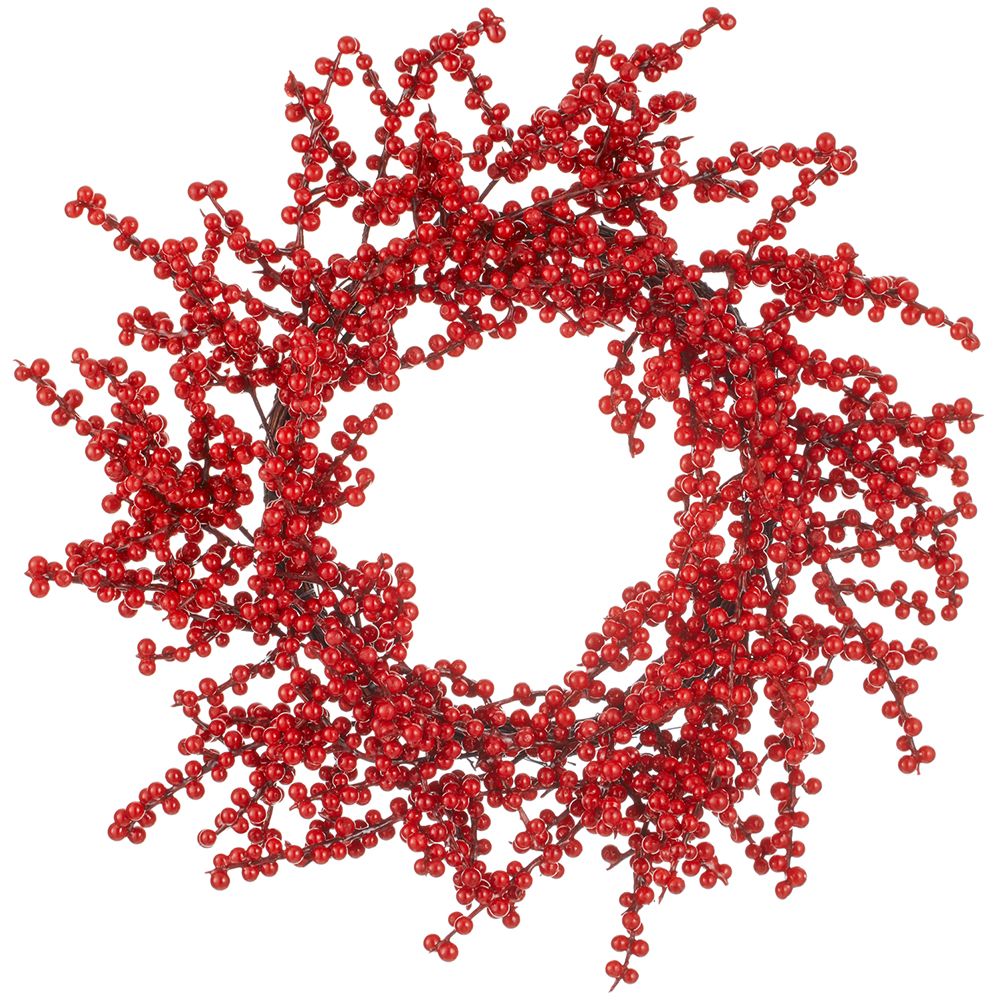 23"BERRY WREATH RE/TT