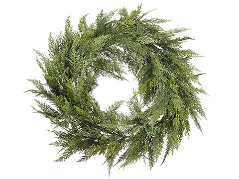 22"DELUXE CEDAR WREATH GR