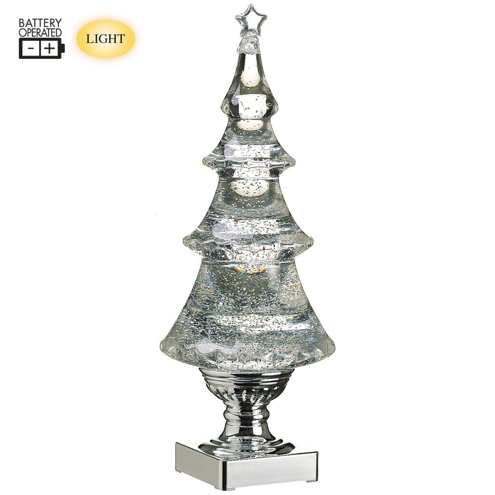 13.5"B/O XMAS TREE W/STAR/LITE