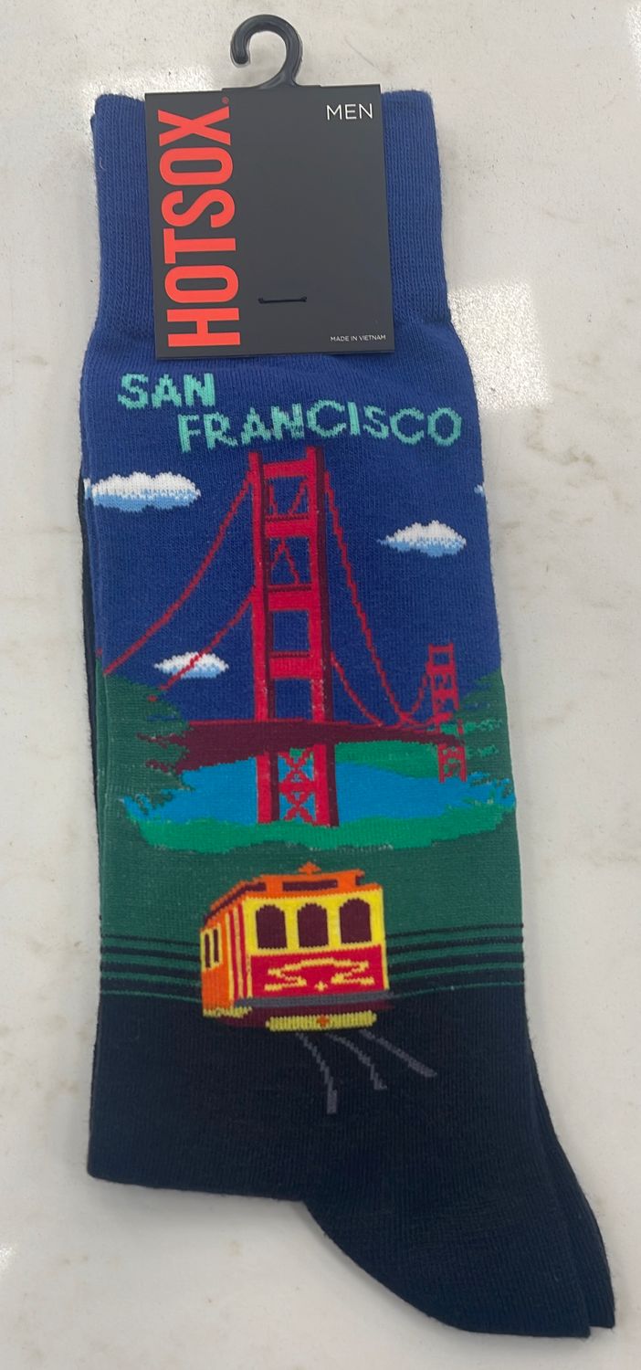 MEN'S SAN FRANCISCO GOLDEN GATE SOCKS