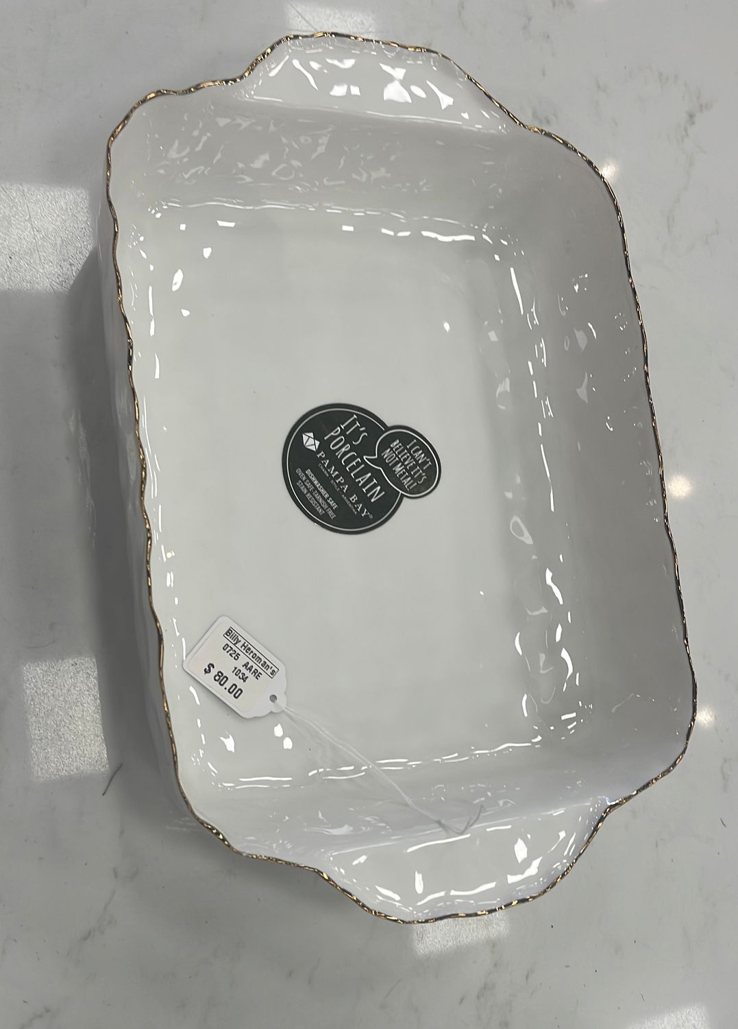 PAMPABAY BAKING DISH 14" X 9"