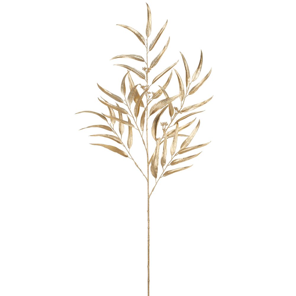 45"METALLIC EUCALY LEAF SPRAY