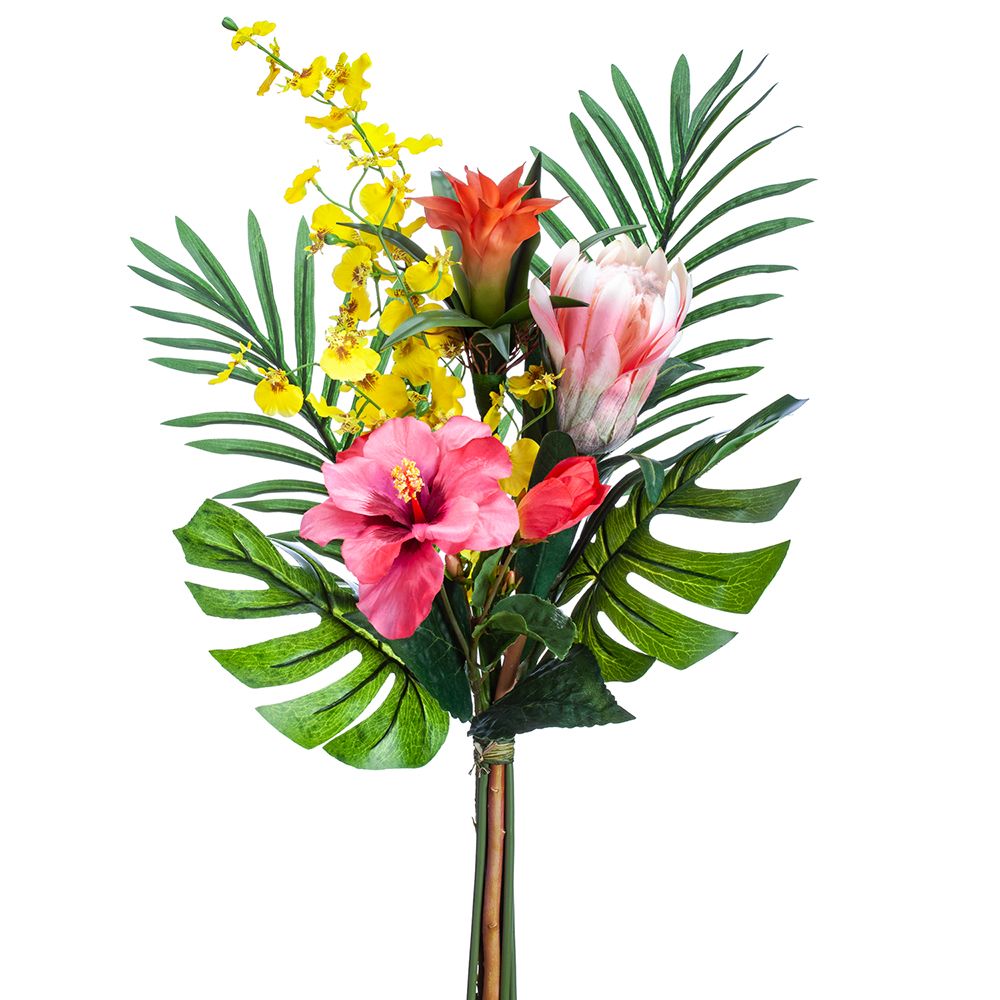 25"GINGER/PROTEA/HIBISCUS BDL