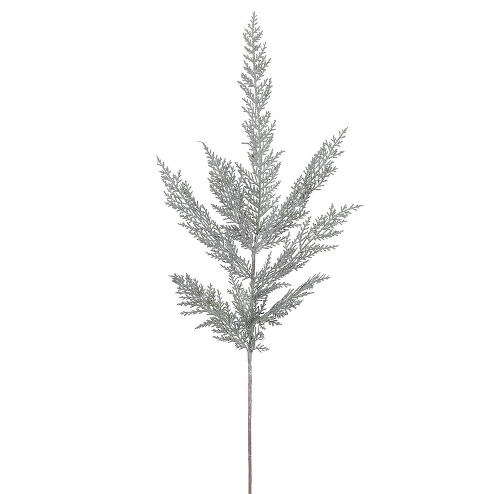 30"FROSTED CEDAR SPRAY GR/FS