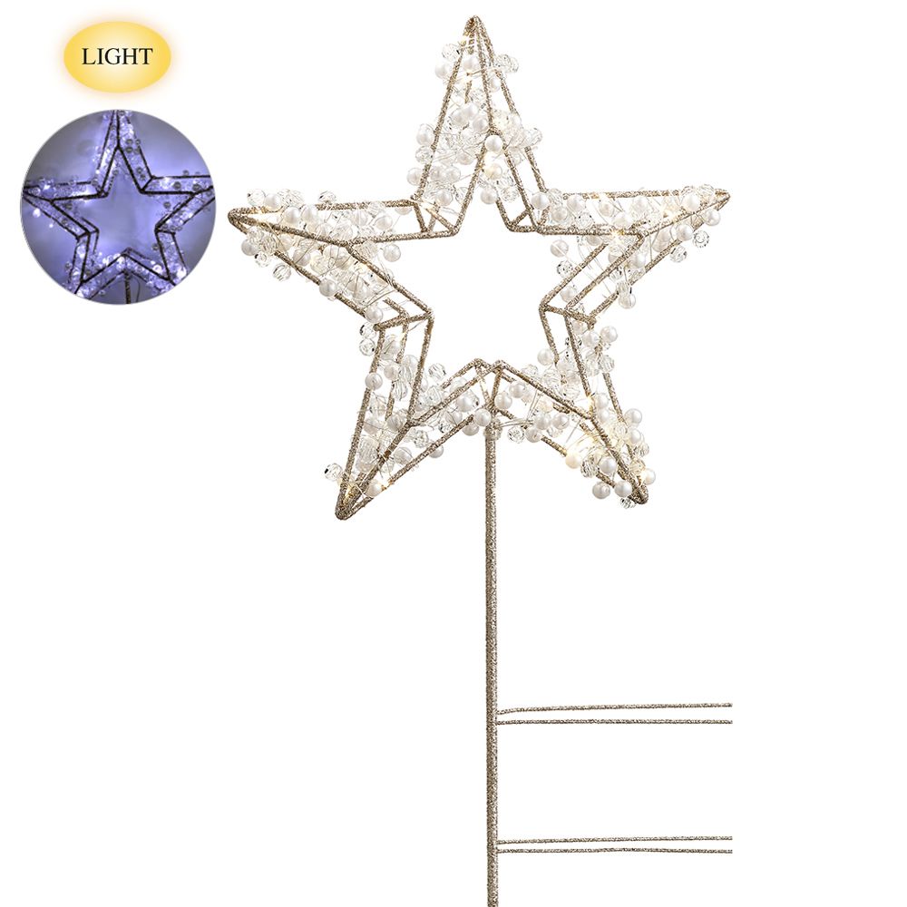 20"GL.PEARL STAR TR.TOPPER W/L