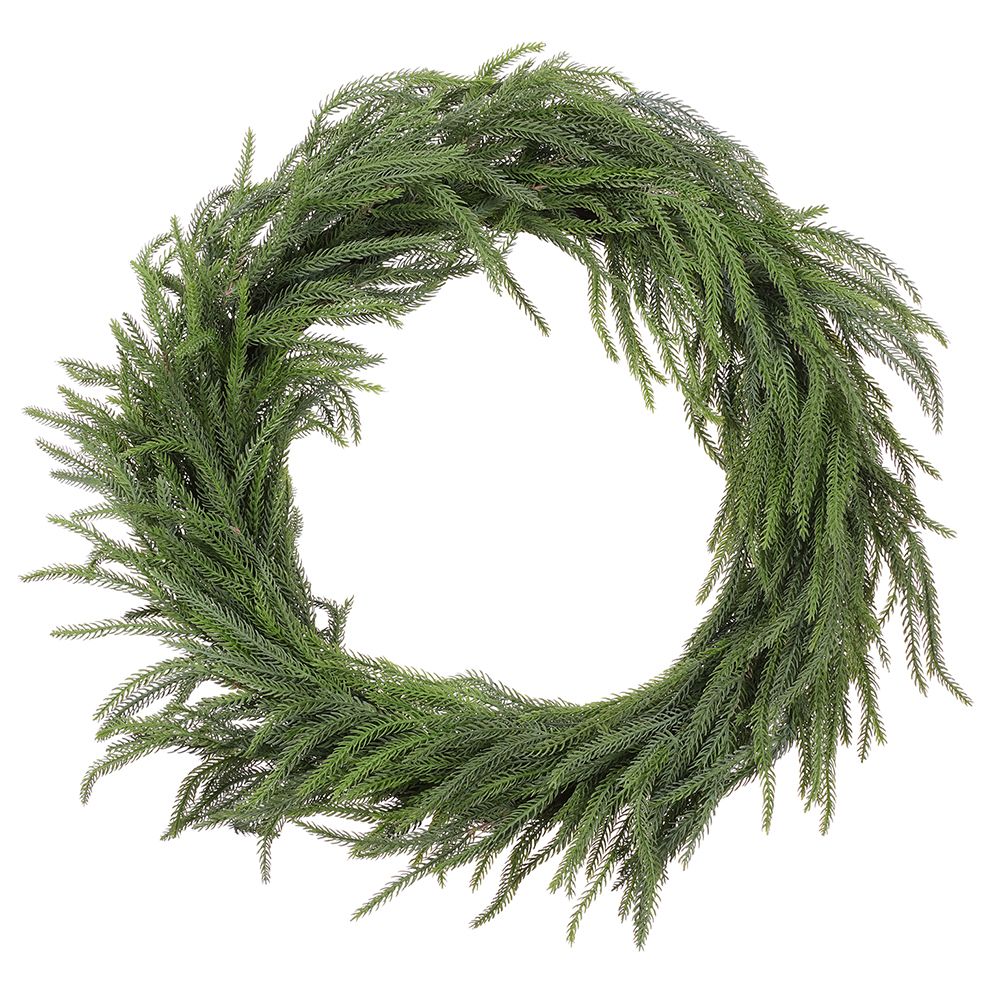 25"SPRUCE WREATH GR