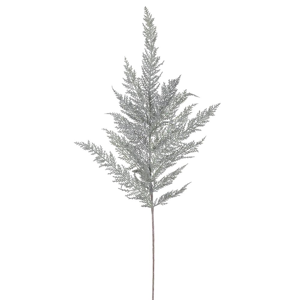 40"FROSTED CEDAR SPRAY GR/FS
