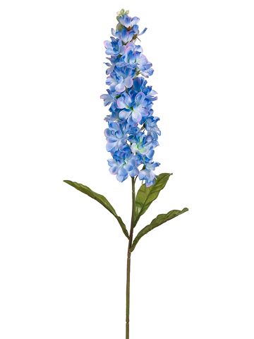 26.5"STOCK FLOWER SPRAY BL/HE