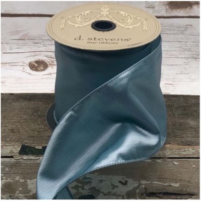 2.5" x 25yds simply taffeta, french blue