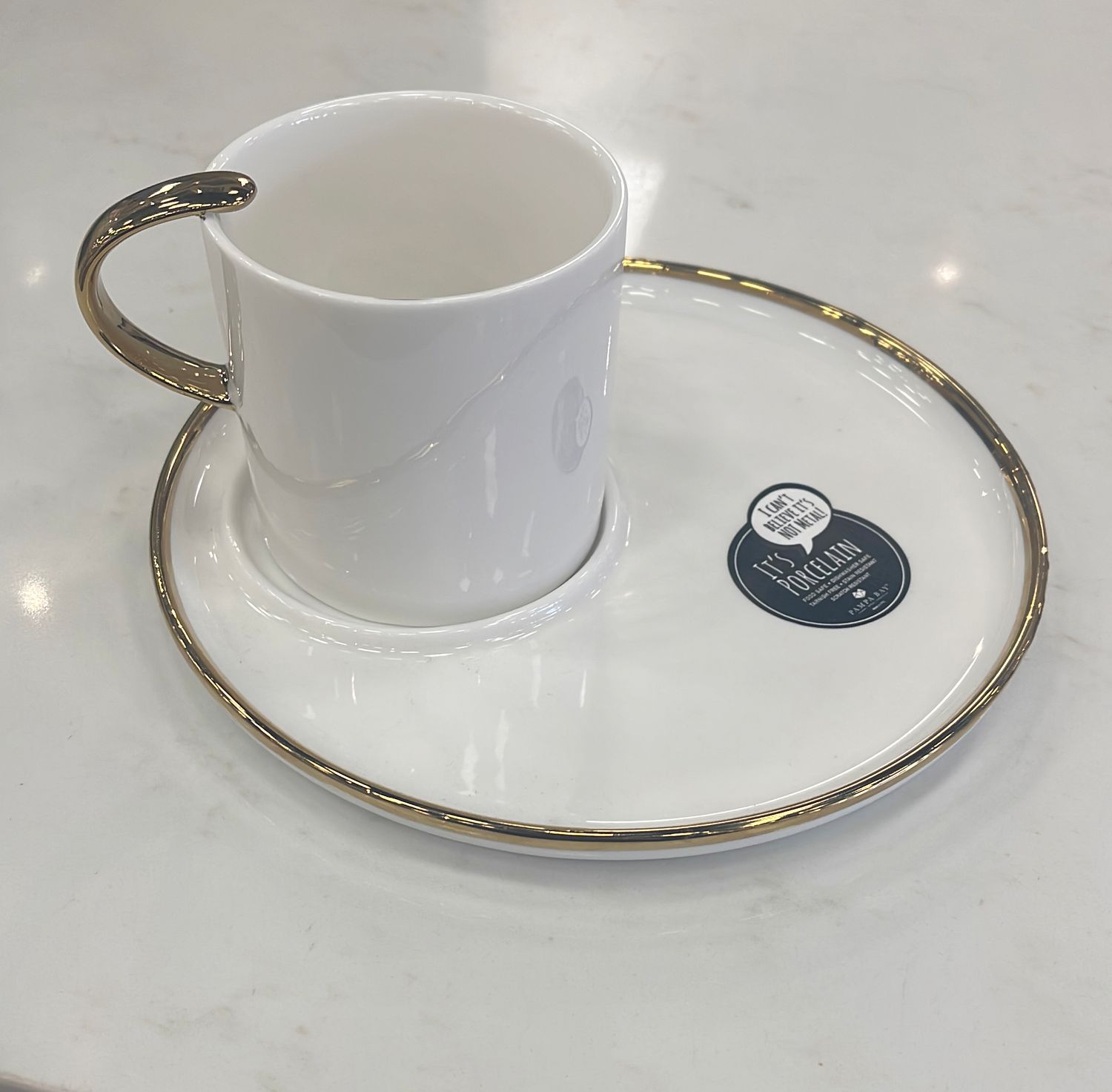 PAMPA BAY COFFEE CUP AND HOLDER