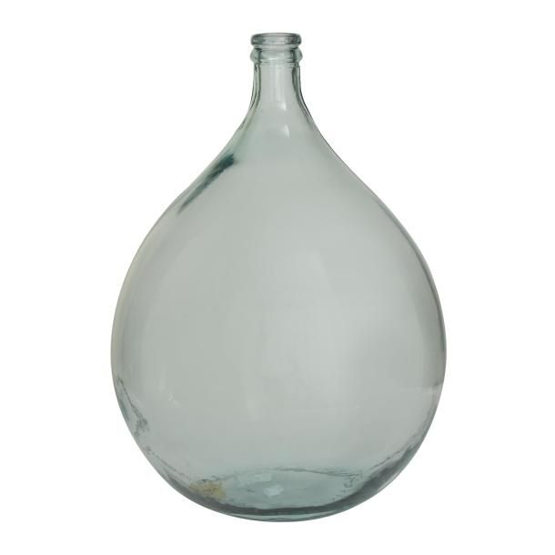 GLASS VASE 16"W, 22"H