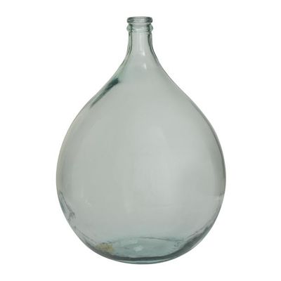 GLASS VASE 16"W, 22"H