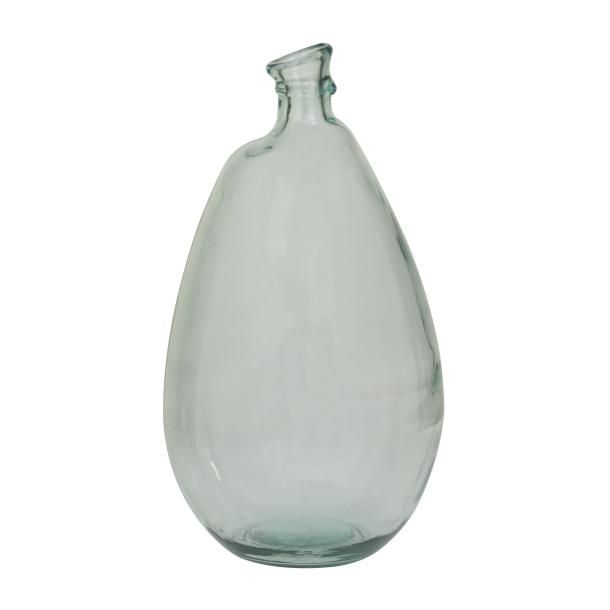 GLASS VASE 10"W, 18"H 61652