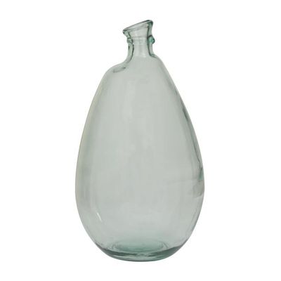 GLASS VASE 10"W, 18"H 61652