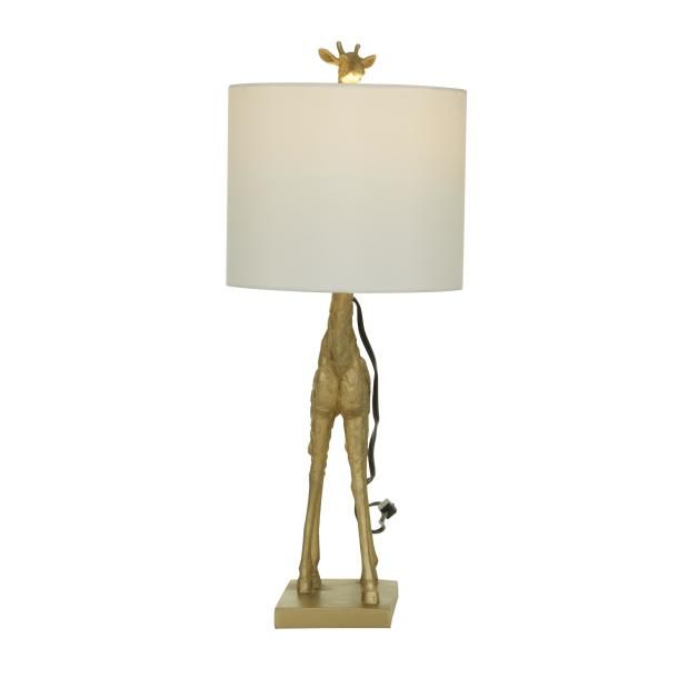 PS FBRC TABLE LAMP 11"W, 23"H