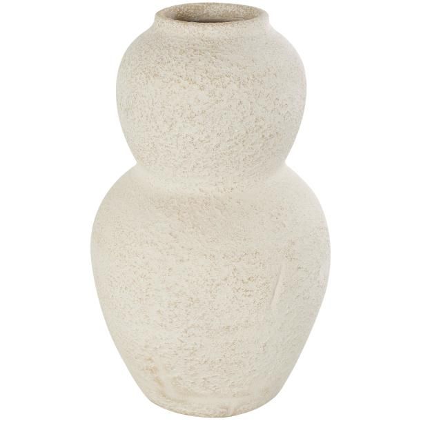 TERRACOTTA VASE 9"W, 15"H