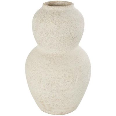 TERRACOTTA VASE 9"W, 15"H