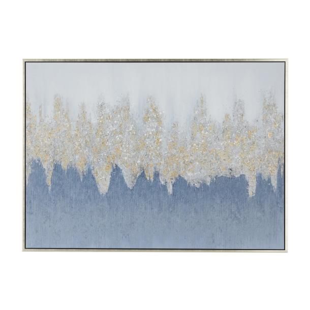 FRAMED CANVAS ART 66"W, 48"H