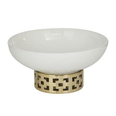 CERAMIC BOWL 11"W, 7"H