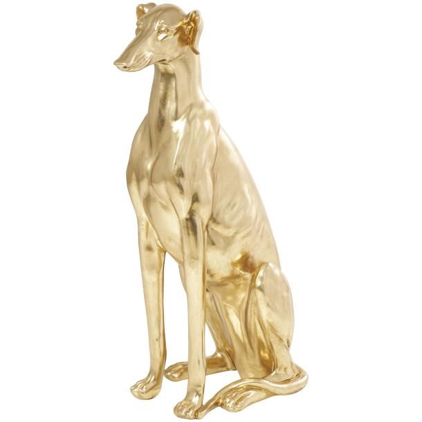 PS GOLD DOG 13"W, 32"H