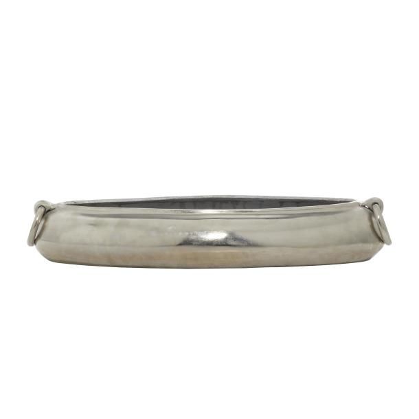 ALUM ELONGATED BOWL 24"W, 4"H