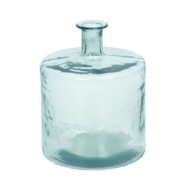GLASS VASE 14"W, 17"H