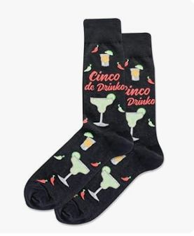 Men's Cinco de Drinko Crew Socks