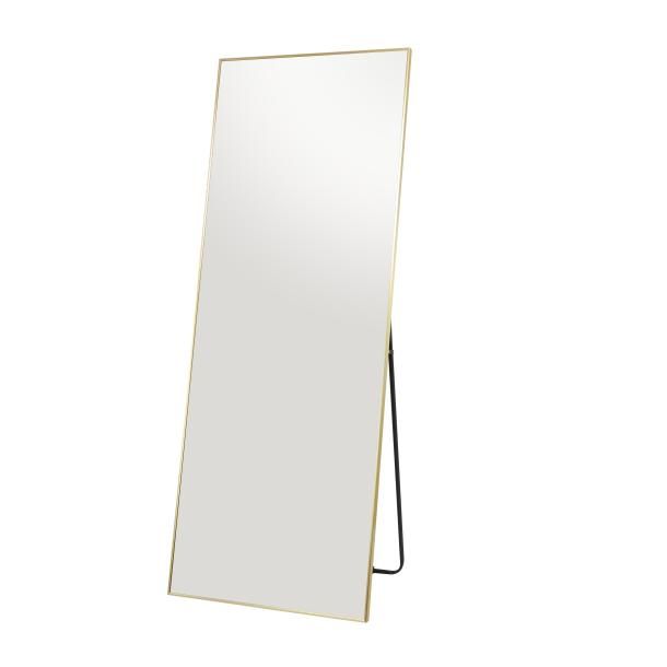 METAL FLOOR MIRROR 26"W, 65"H