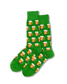 Men's Beer Socks - Green