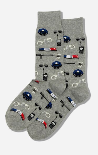 Men's Police Crew Socks