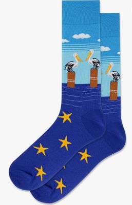 Men's Pelicans Crew Socks