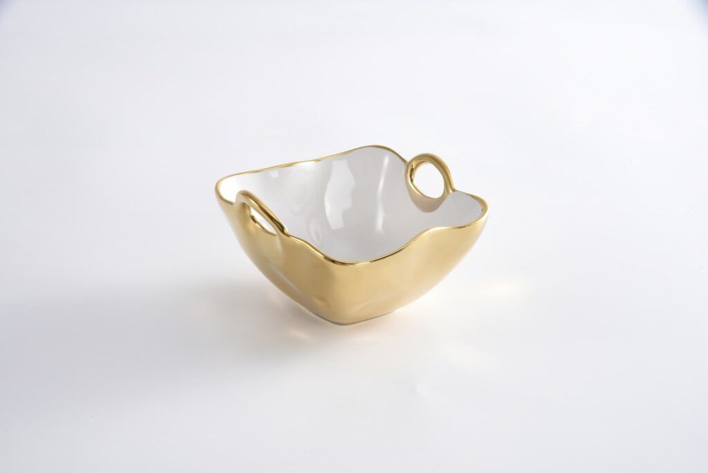 Square Snack Bowl - Handles