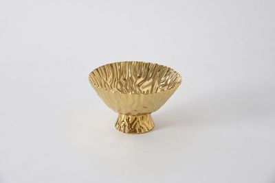 Small Footed Bowl - Gold