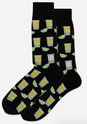 Men's Tequila Shots Crew Socks