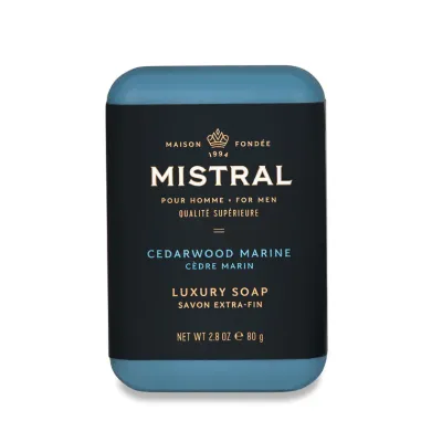 Cedarwood Marine Travel Bar Soap