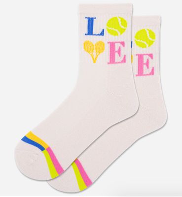 Women's L O V E Active Crew Socks