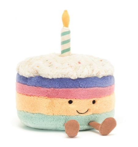 Amuseables Rainbow Birthday Cake