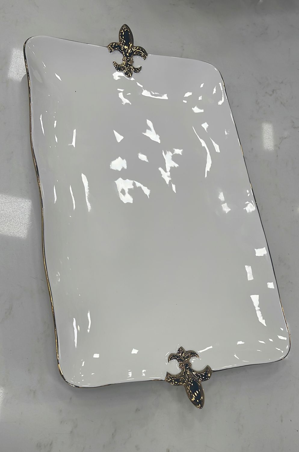 PAMPA BAY FLEUR DE LIS TRAY