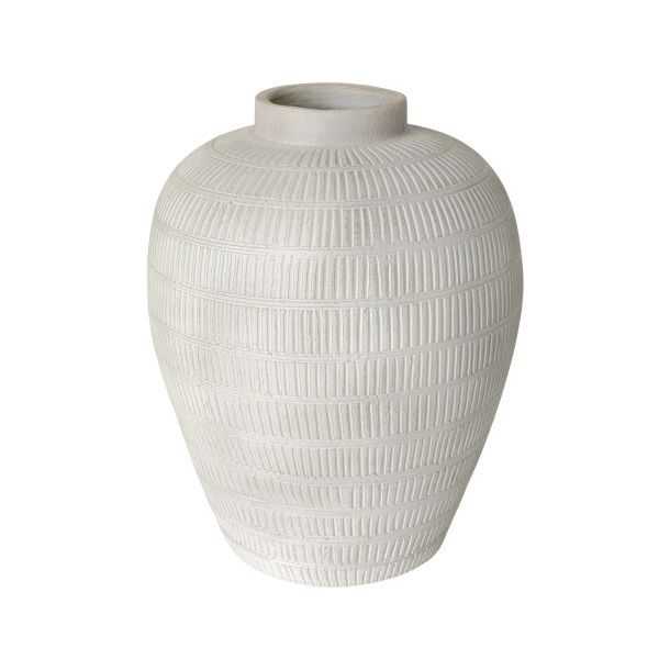 TERRACOTTA VASE 15"W, 19"H