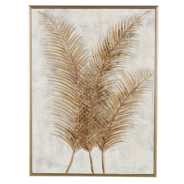 FRAMED CANVAS ART 36"W, 48"H