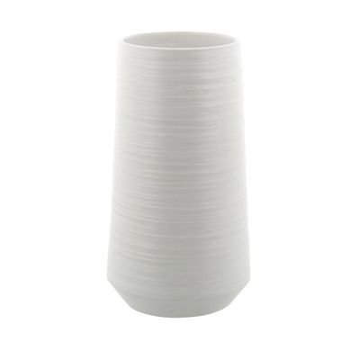 CERAMIC VASE 6"W, 12"H