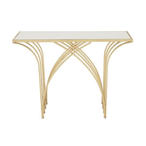 METAL MIR CONSOLE TABLE 41"W, 31"H