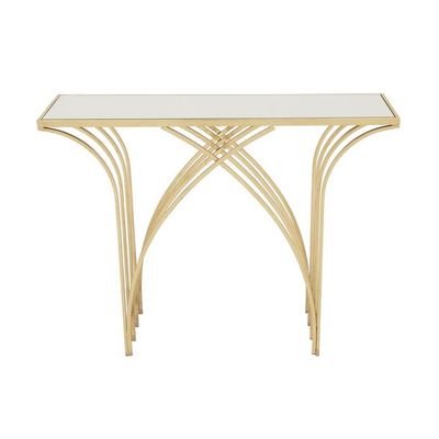 METAL MIR CONSOLE TABLE 41"W, 31"H