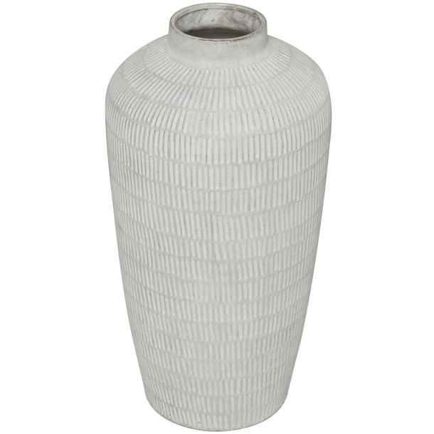 TERRACOTTA VASE 12"W, 23"H