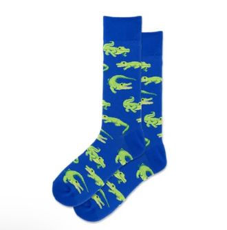 Men's "Alligator" Crew Socks