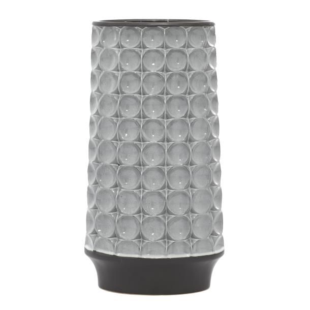 CERAMIC VASE 9"W, 18"H
