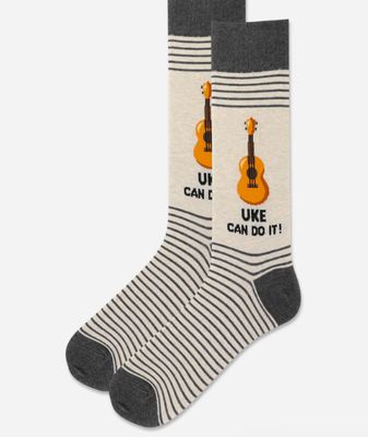MEN'S "UKE CAN DO IT" SOCKS