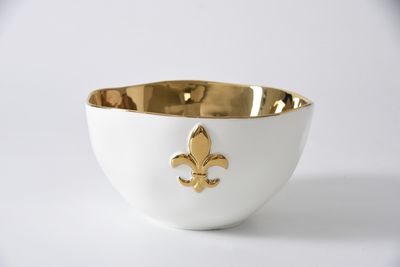 Large Bowl - Fleur De Lis