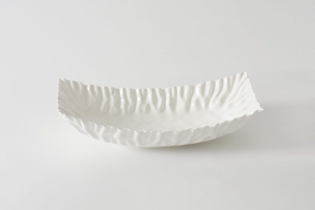 Rectangular Centerpiece - White